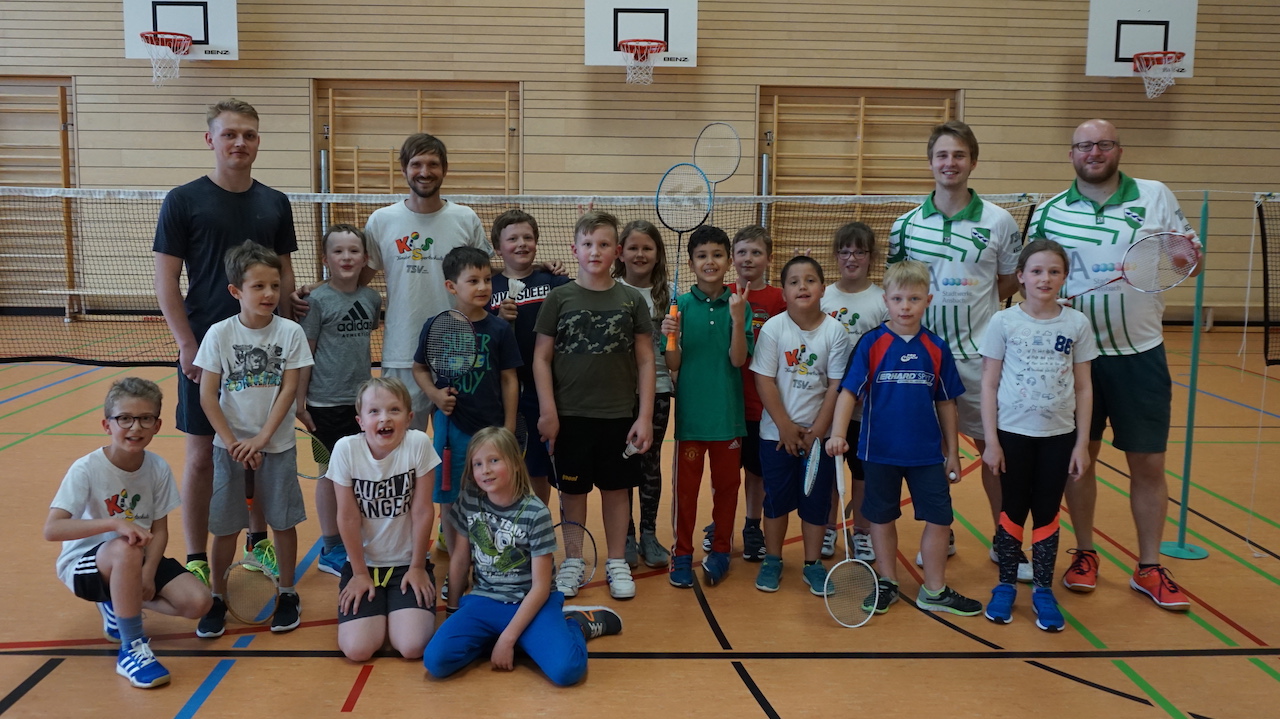 Training in der Kindersportschule Ansbach